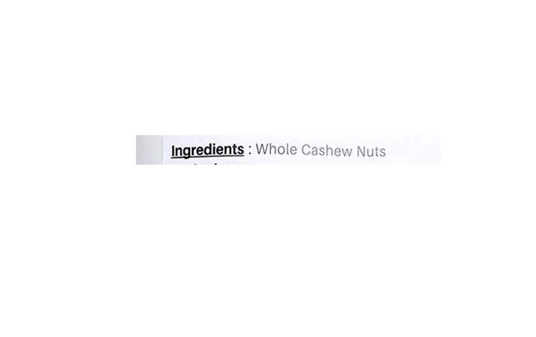 Nurture Tree Kaju, Cashew Nuts    Pack  500 grams